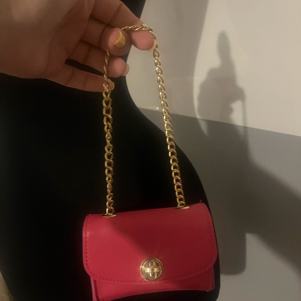 Mini pink purse